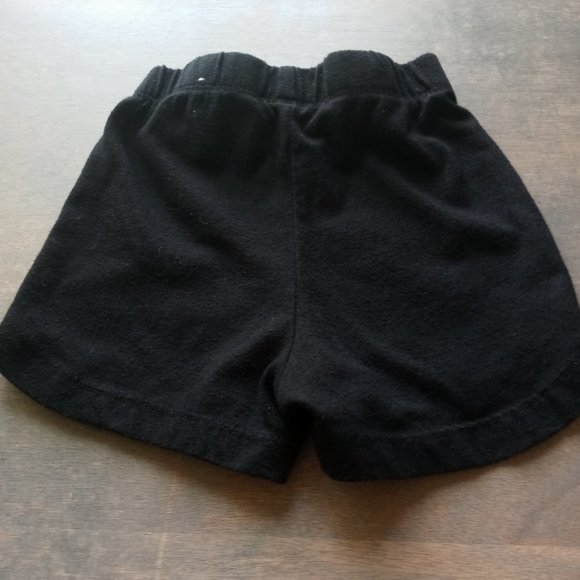 The Children Play Black Active French Terry Shorts for a 12-18 month old - Picture 2 of 2